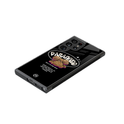 paranoid back phone cover | glass case for samsung galaxy s24 ultra