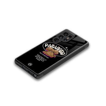 paranoid back phone cover | glass case for samsung galaxy s25 ultra
