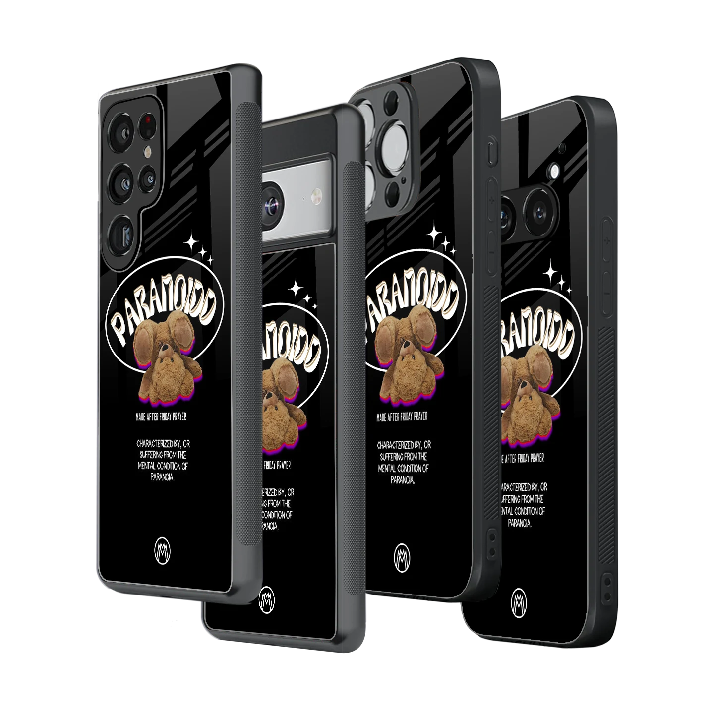 Stylish Glass Back Case for All Smartphones – iPhone, Samsung, OnePlus, Pixel, Redmi, Oppo, Vivo, Motorola