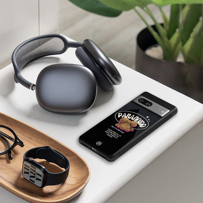 paranoid back phone cover | glass case for iphone 16 pro