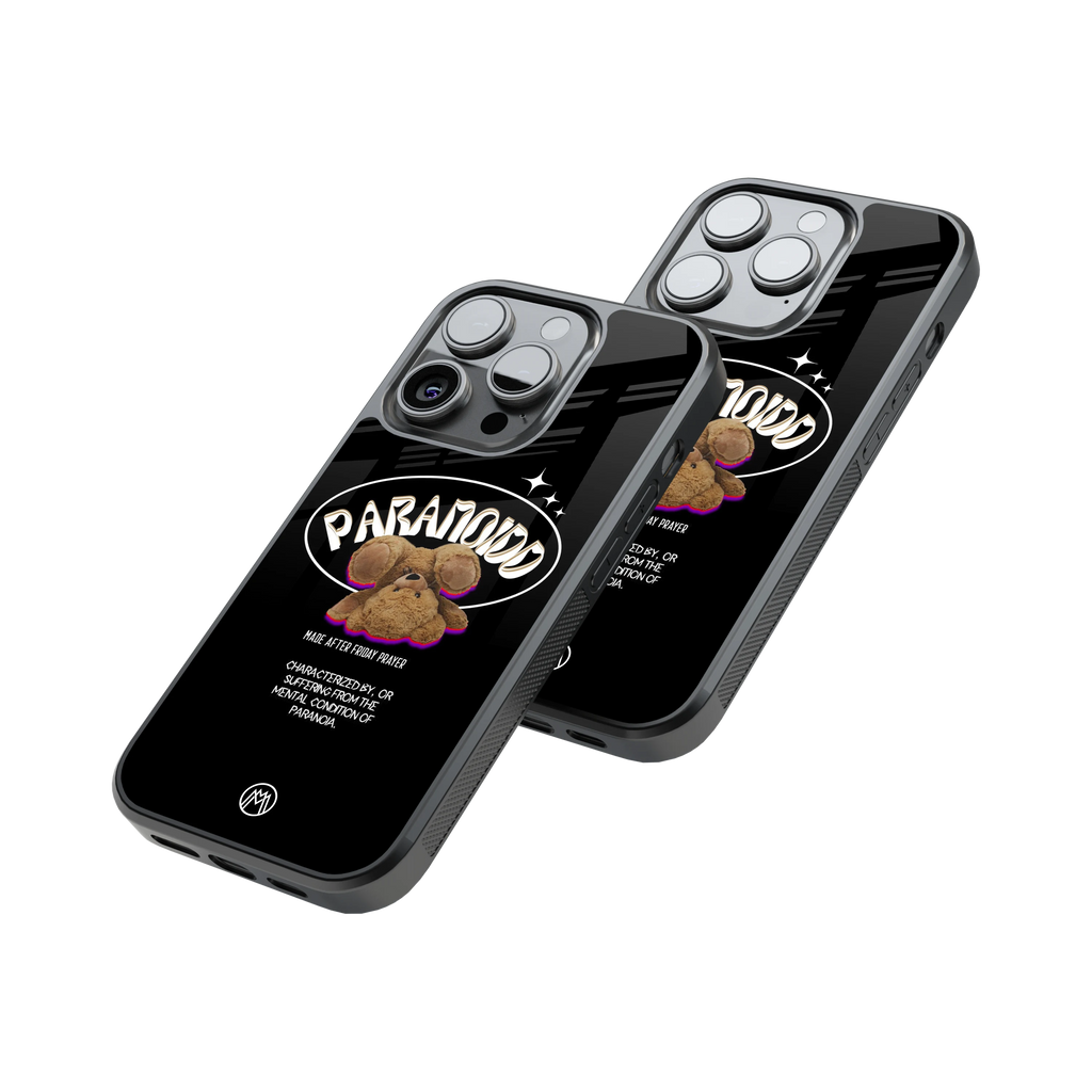 Protective Glass Back Phone Case Compatible with iPhone, Samsung, OnePlus, Pixel & More