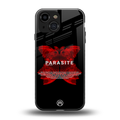 parasite positive back phone cover | glass case for iphone 13 mini