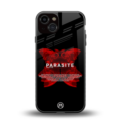 parasite positive back phone cover | glass case for iphone 13
