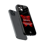 parasite positive back phone cover | glass case for iphone 15 plus