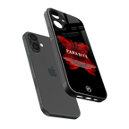parasite positive back phone cover | glass case for iphone 16 plus