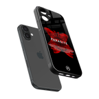 parasite positive back phone cover | glass case for iphone 16