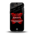 parasite positive back phone cover | glass case for iphone 16e