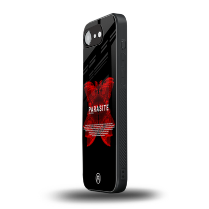 parasite positive back phone cover | glass case for iphone 16e
