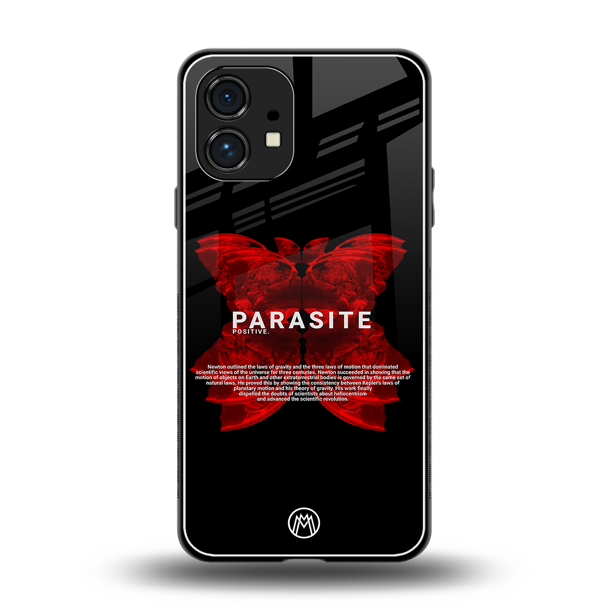 parasite positive back phone cover | glass case for nothing phone 1