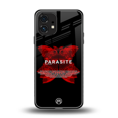 parasite positive back phone cover | glass case for nothing phone 1