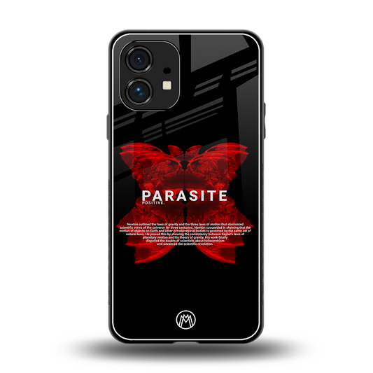 parasite positive back phone cover | glass case for nothing phone 1
