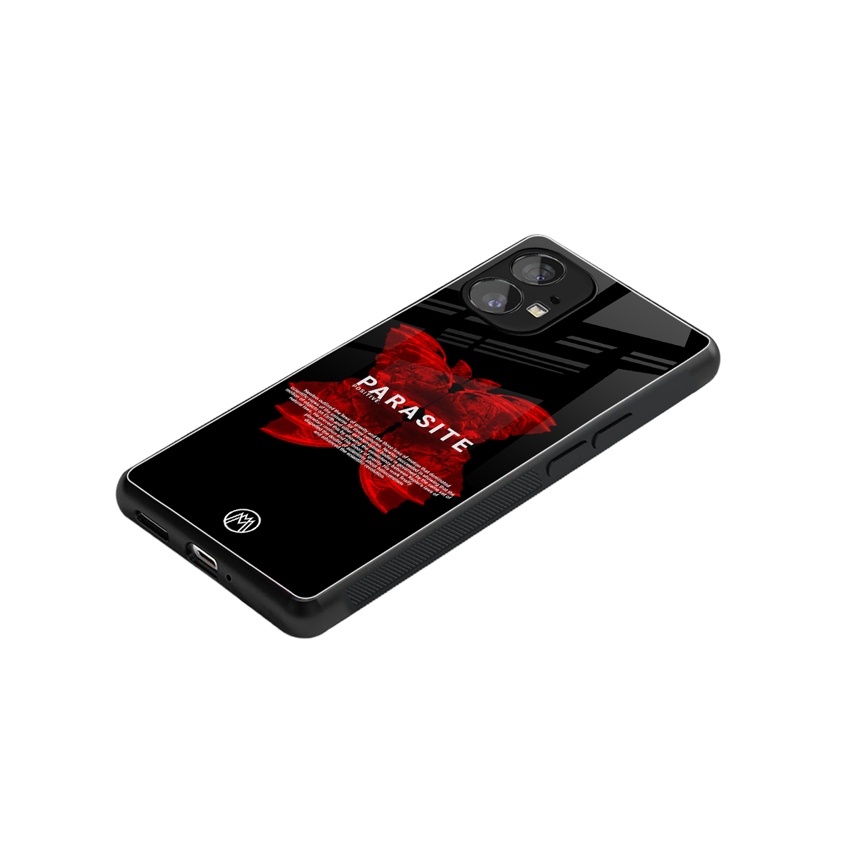 parasite positive back phone cover | glass case for nothing phone 1