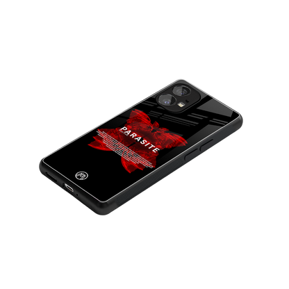 parasite positive back phone cover | glass case for nothing phone 1