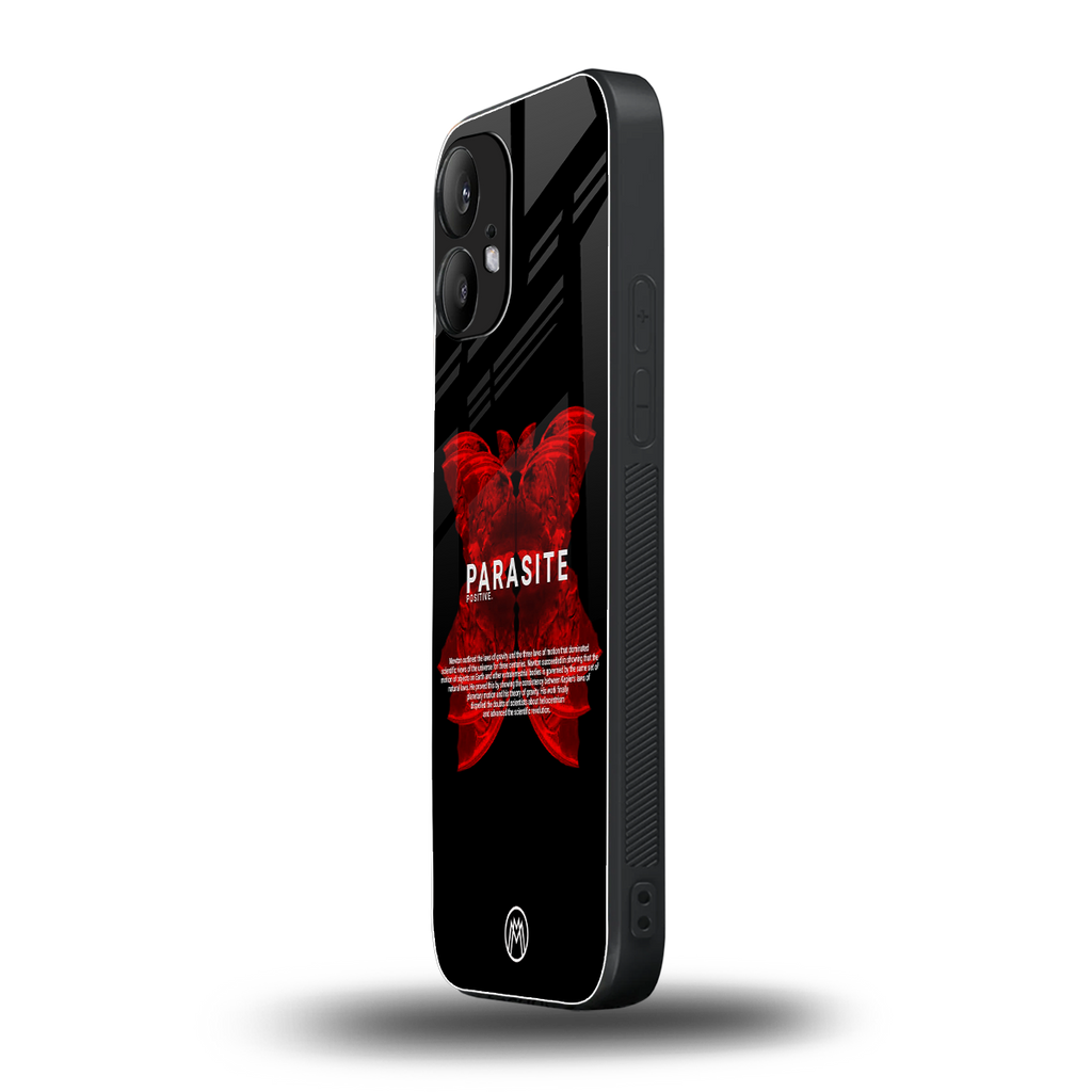 parasite positive back phone cover | glass case for nothing phone 2