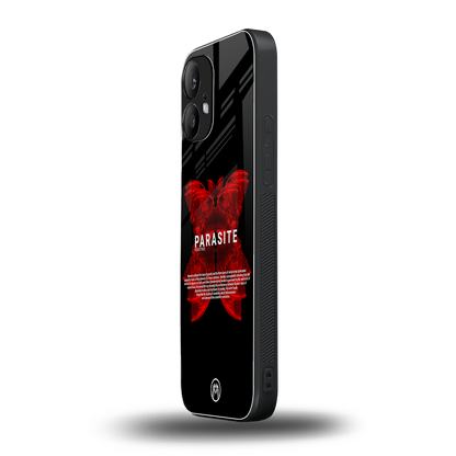 parasite positive back phone cover | glass case for nothing phone 2