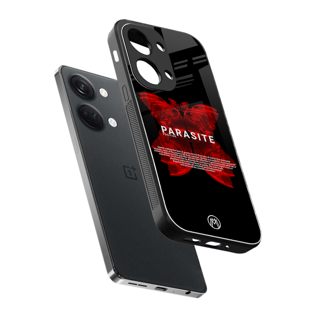parasite positive back phone cover | glass case for oneplus nord 3