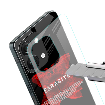 parasite positive back phone cover | glass case for oneplus nord 3