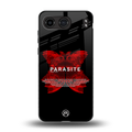 parasite positive back phone cover | glass case for oneplus nord 4