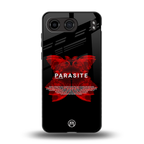 parasite positive back phone cover | glass case for oneplus nord 4