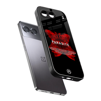 parasite positive back phone cover | glass case for oneplus nord 4