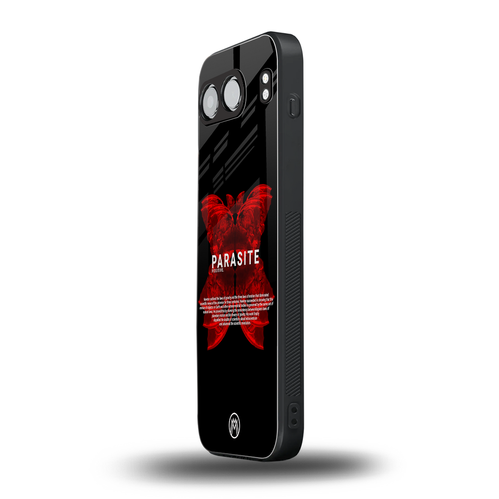parasite positive back phone cover | glass case for oneplus nord 4