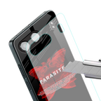 parasite positive back phone cover | glass case for oneplus nord 4