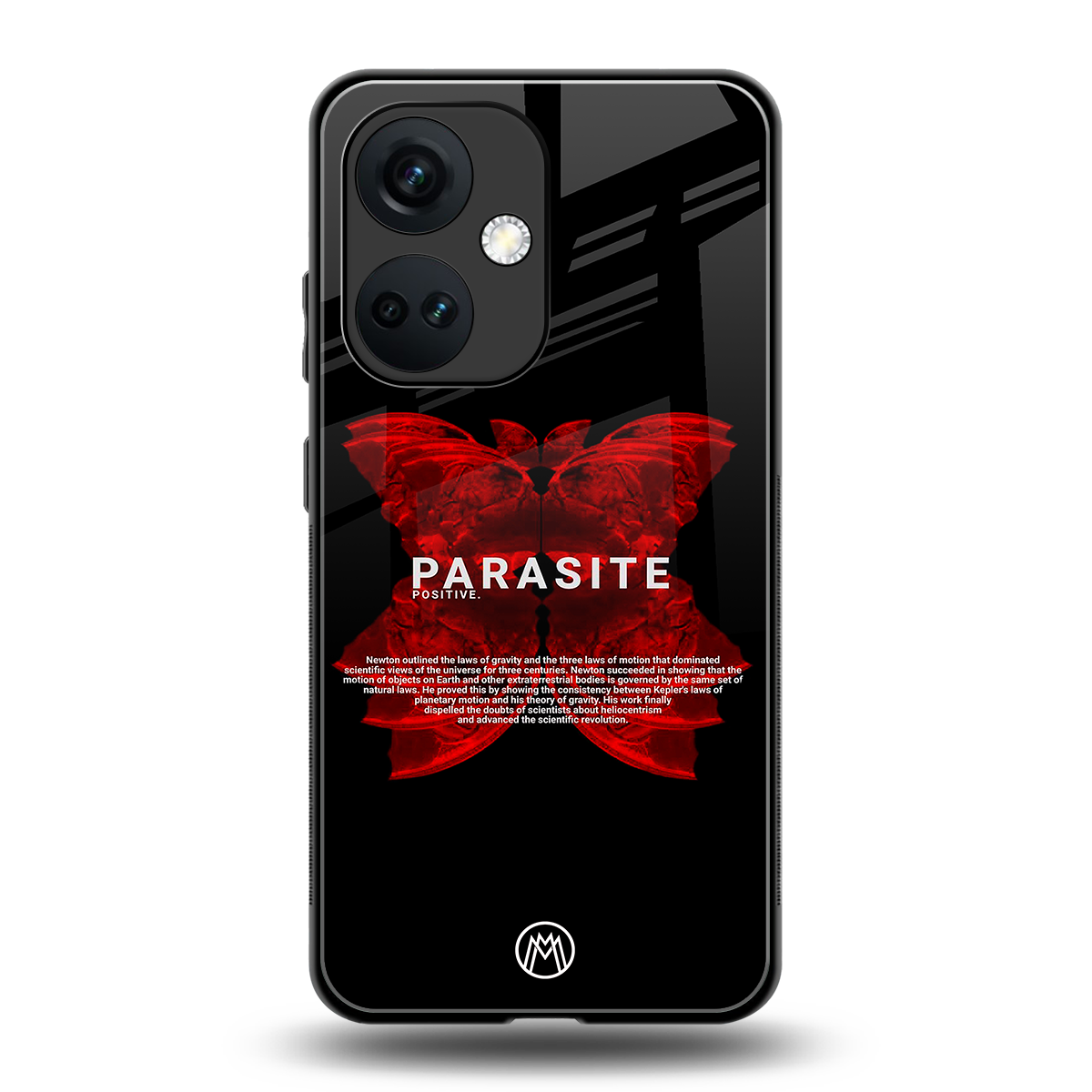 parasite positive back phone cover | glass case for oneplus nord ce 3