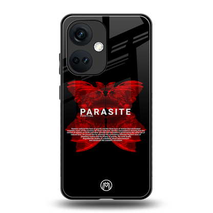 parasite positive back phone cover | glass case for oneplus nord ce 3