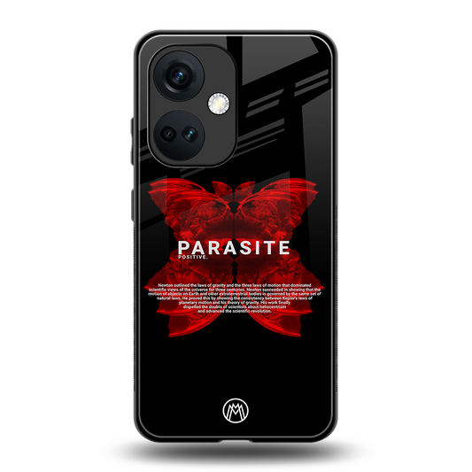 parasite positive back phone cover | glass case for oneplus nord ce 3