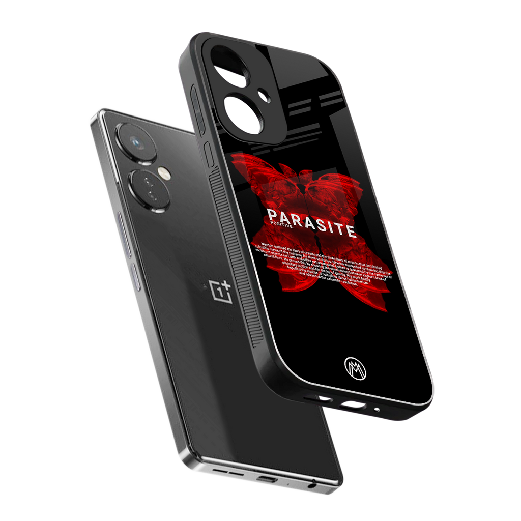 parasite positive back phone cover | glass case for oneplus nord ce 3