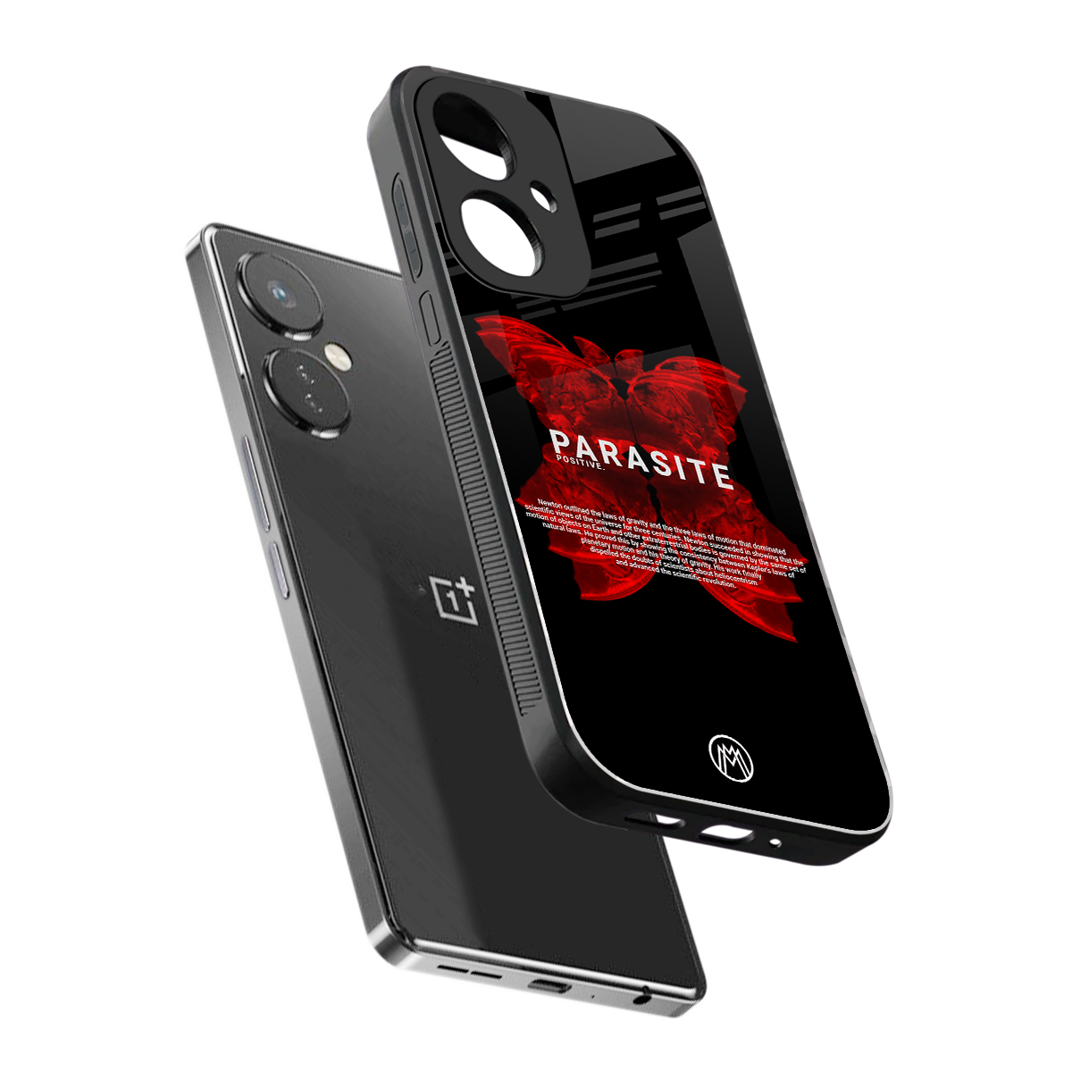 parasite positive back phone cover | glass case for oneplus nord ce 3