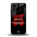 parasite positive back phone cover | glass case for oneplus nord ce 4