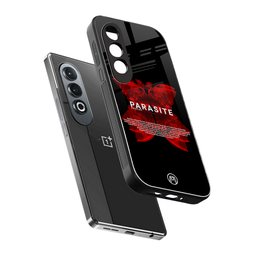 parasite positive back phone cover | glass case for oneplus nord ce 4