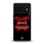 parasite positive back phone cover | glass case for google pixel 6 pro