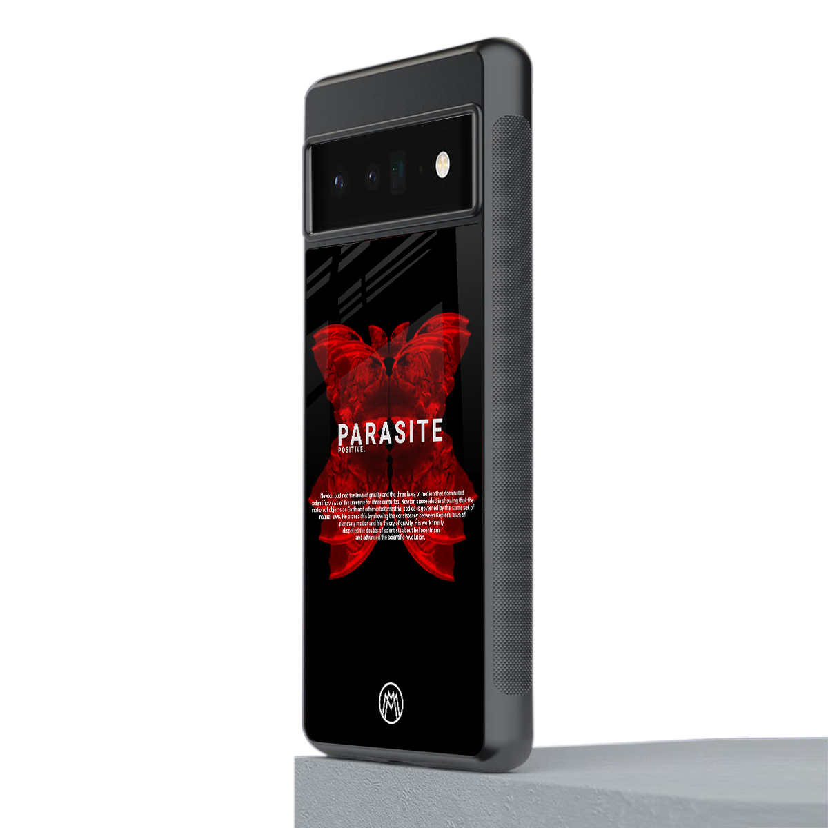 parasite positive back phone cover | glass case for google pixel 6 pro