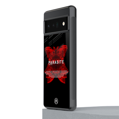 parasite positive back phone cover | glass case for google pixel 6 pro