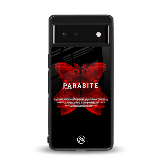 parasite positive back phone cover | glass case for Google Pixel 6A