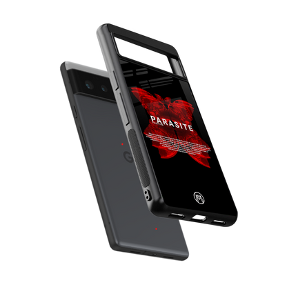 parasite positive back phone cover | glass case for Google Pixel 6A
