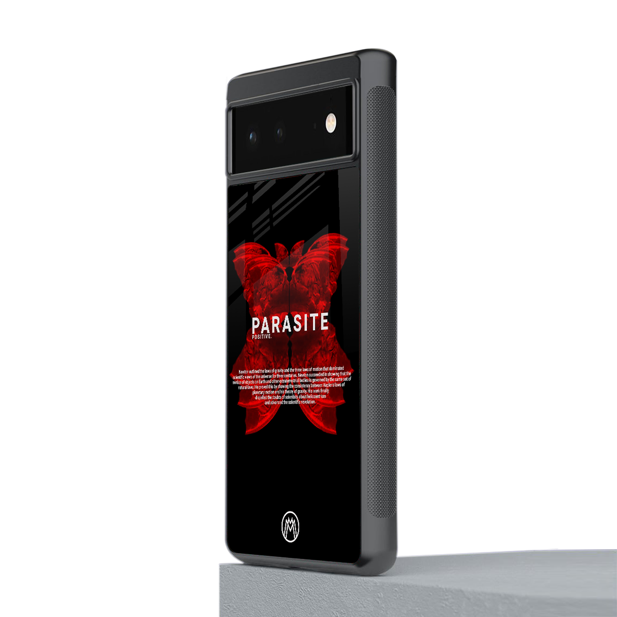parasite positive back phone cover | glass case for google pixel 6