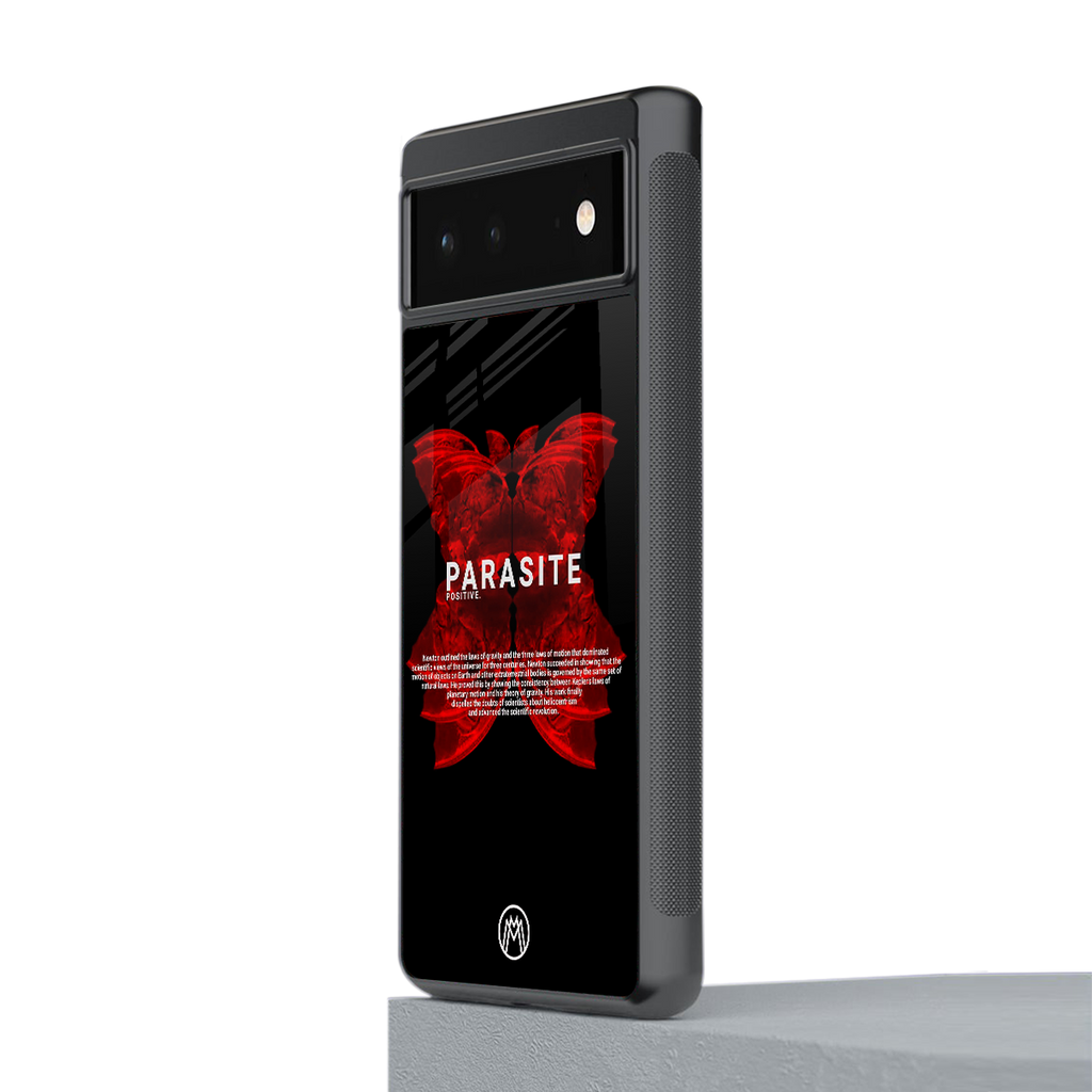 parasite positive back phone cover | glass case for Google Pixel 6A