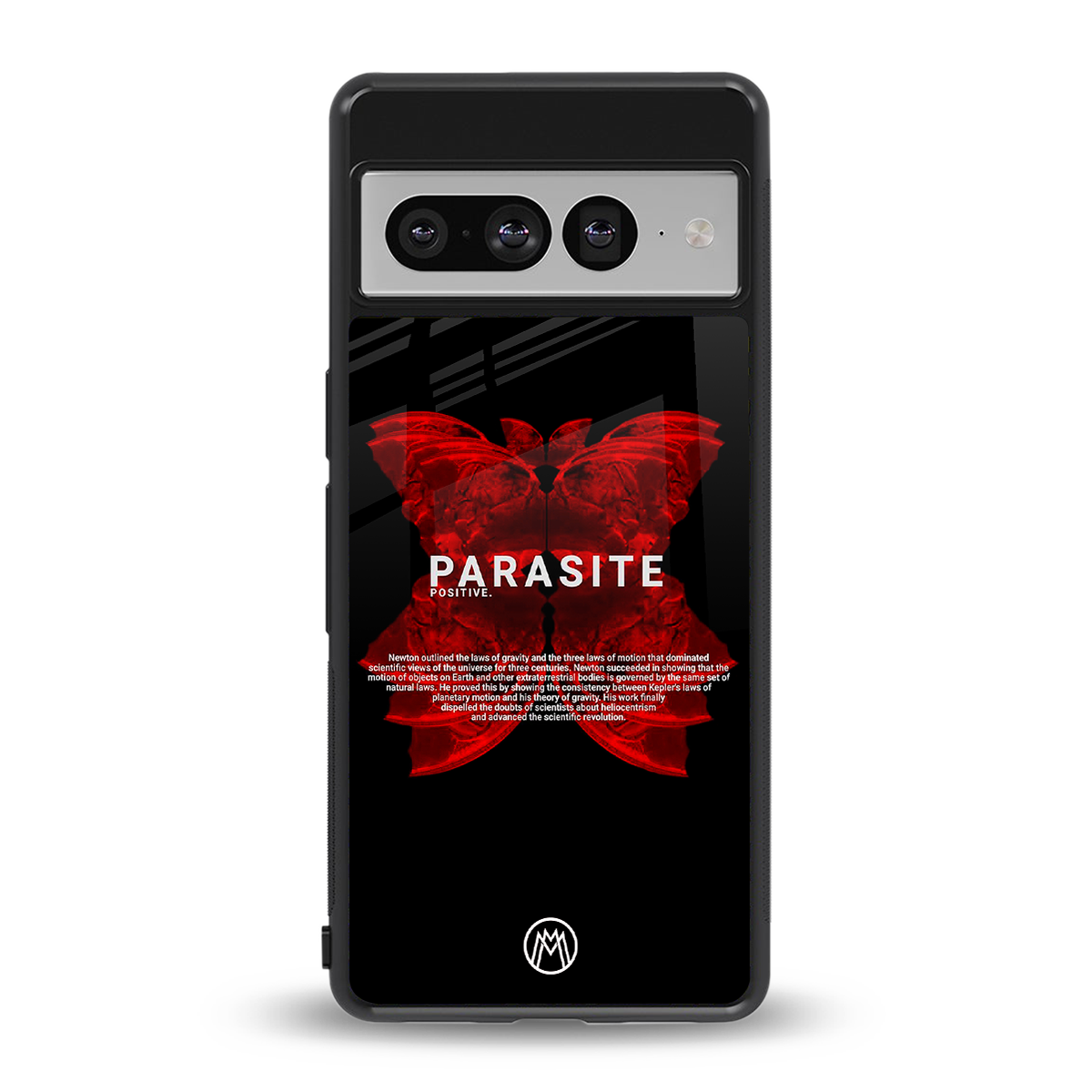 parasite positive back phone cover | glass case for google pixel 7 pro