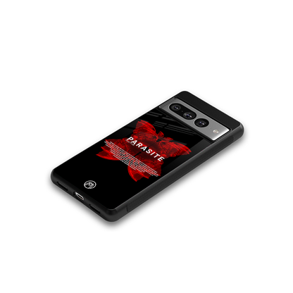 parasite positive back phone cover | glass case for google pixel 7 pro