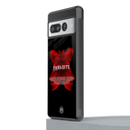 parasite positive back phone cover | glass case for google pixel 7 pro