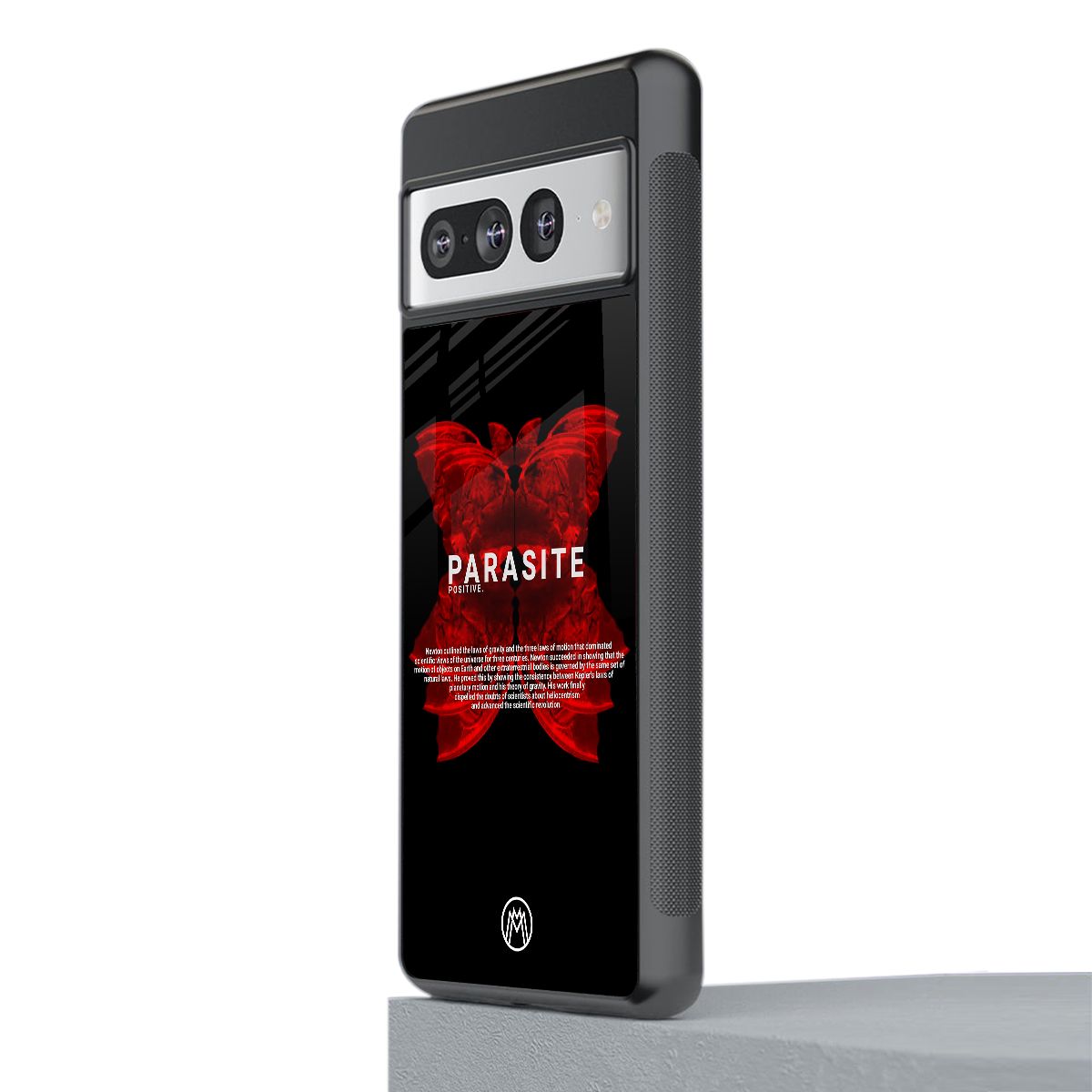 parasite positive back phone cover | glass case for google pixel 7 pro