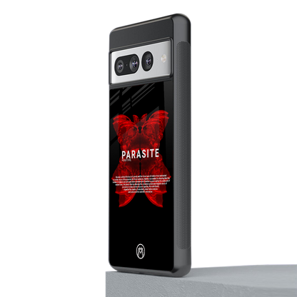parasite positive back phone cover | glass case for google pixel 7 pro