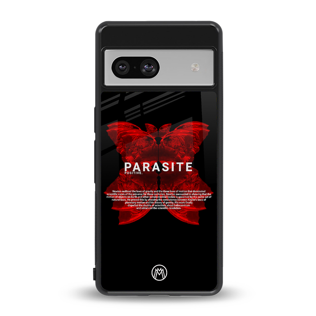 parasite positive back phone cover | glass case for Google Pixel 7
