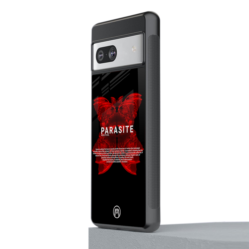 parasite positive back phone cover | glass case for Google Pixel 7
