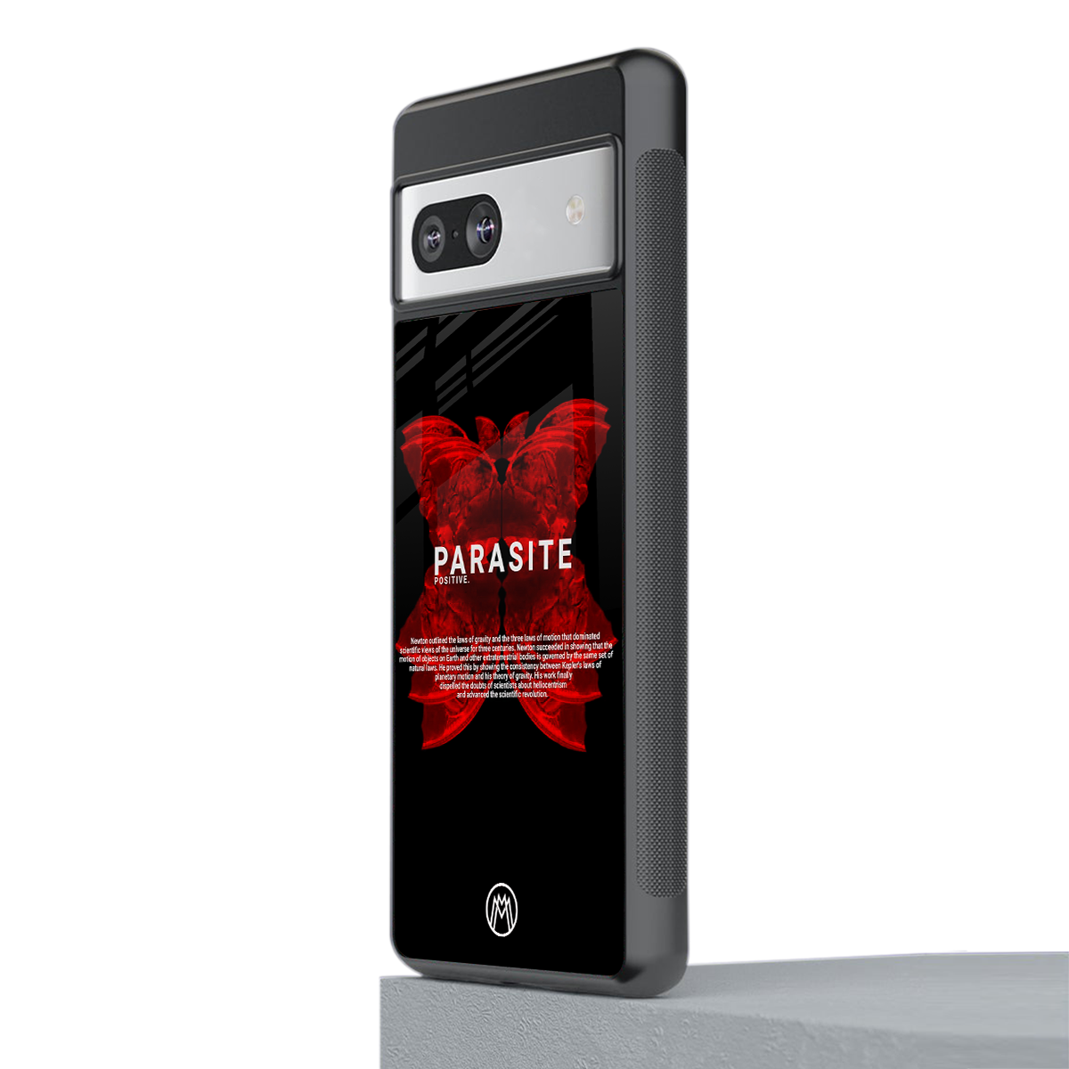 parasite positive back phone cover | glass case for Google Pixel 7A