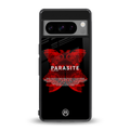 parasite positive back phone cover | glass case for google pixel 8 pro