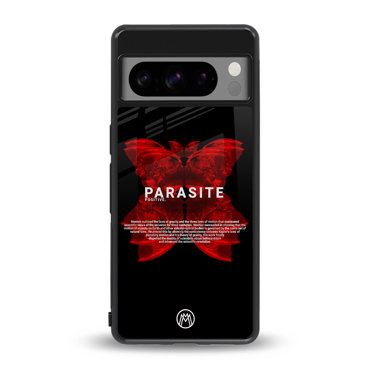 parasite positive back phone cover | glass case for google pixel 8 pro